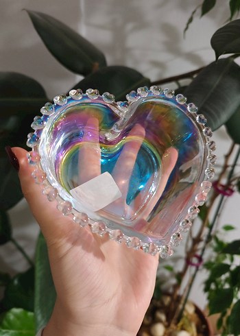 Renkli Kalp Şeklinde 2 Kase - Görsel 3