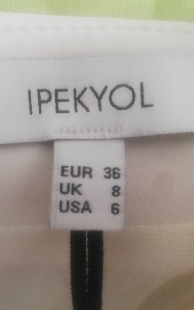 Beyaz kalem etek - Görsel 4