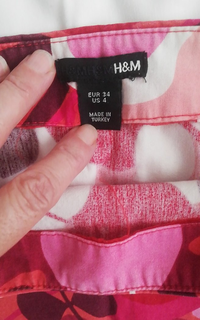 H M mini etek - Görsel 3