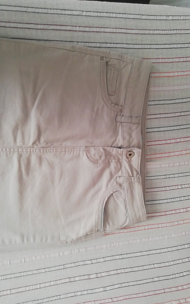 Bej Midi Kadın Mini Etek - Görsel 2