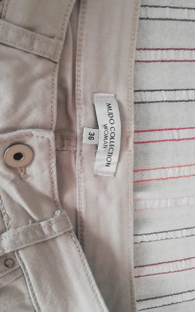 Bej Midi Kadın Mini Etek - Görsel 3