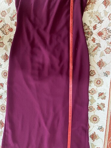38 Beden bordo Renk Bordo ceketli elbise