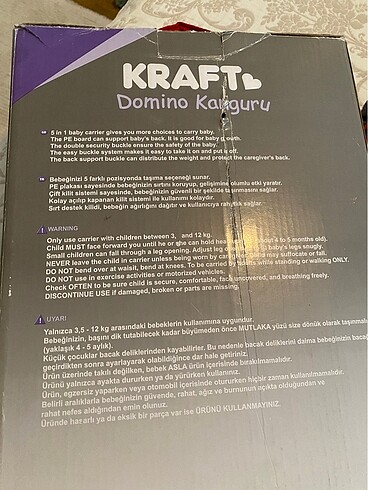  Beden kırmızı Renk Bebek kanguru