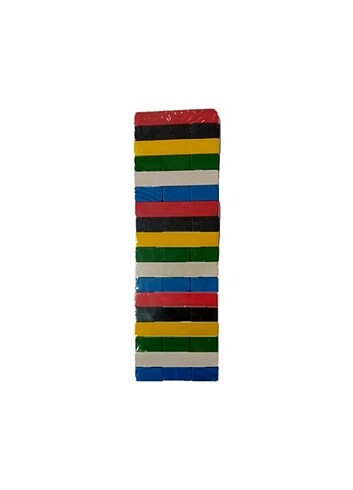  Beden Renkli Denge oyunu Jenga
