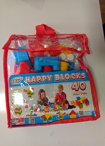  Beden Happy block 40 parça 