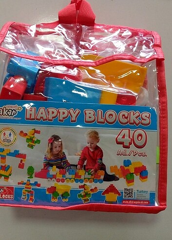  Beden Renk Happy block 40 parça 