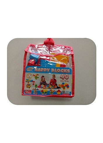 Happy block 40 parça 