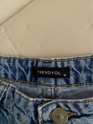40 Beden mavi Renk Kot Pantalon