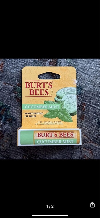 Burt?s Bees Cucumber Mint Lip Balm