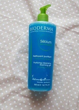 Bioderma sebium temizleme ürünü