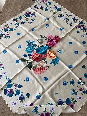 Vakko Vakko twill ipek eşarp