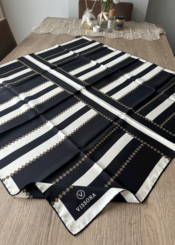Vissona twill ipek eşarp