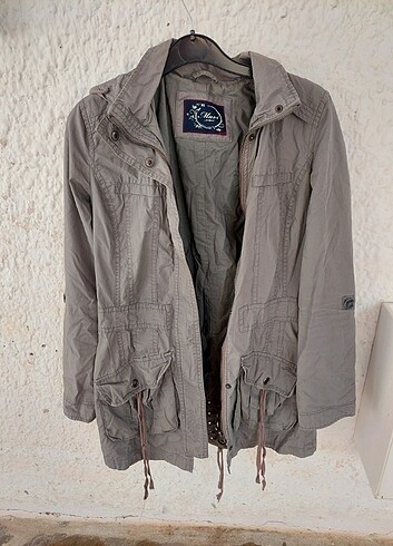 xs Beden mavi trenckot