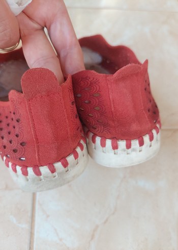 Dockers Kırmızı Dolgu Topuklu Kadın Espadril - Görsel 5