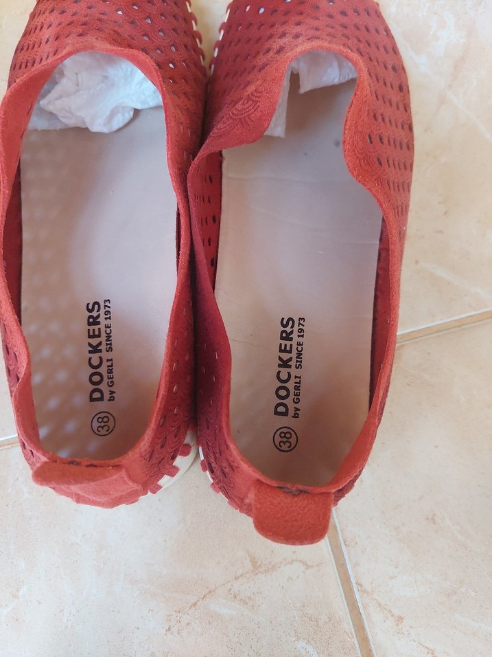 Dockers Kırmızı Dolgu Topuklu Kadın Espadril - Görsel 2