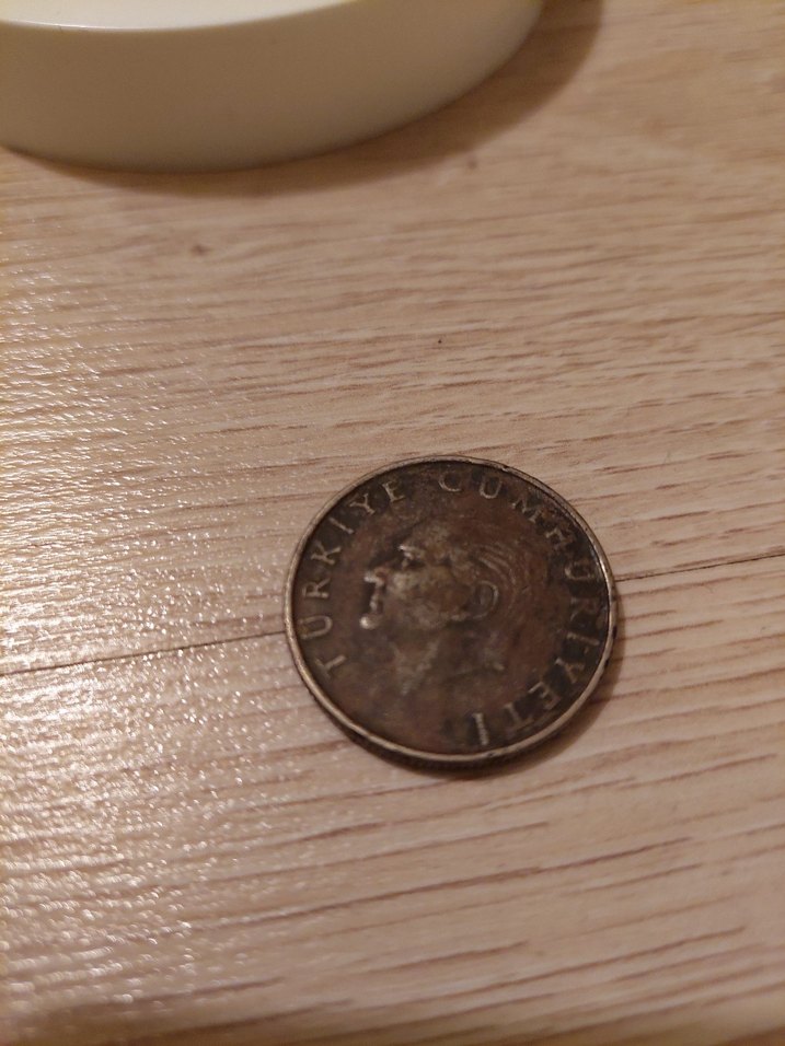 1986 Vintage 50 Lira Madeni - Görsel 3