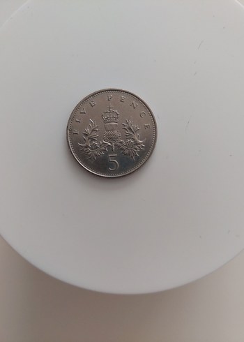 Gri Vintage Erkek Rozeti 1988 - Görsel 3