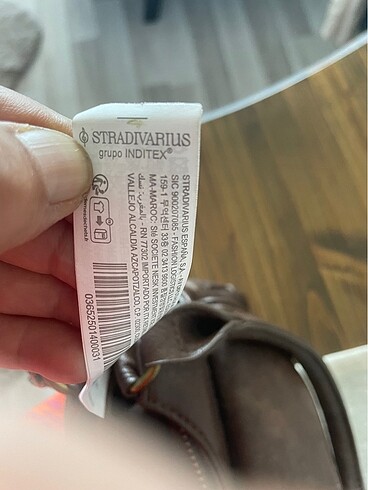 Beden kahverengi Renk Stradivarius çanta