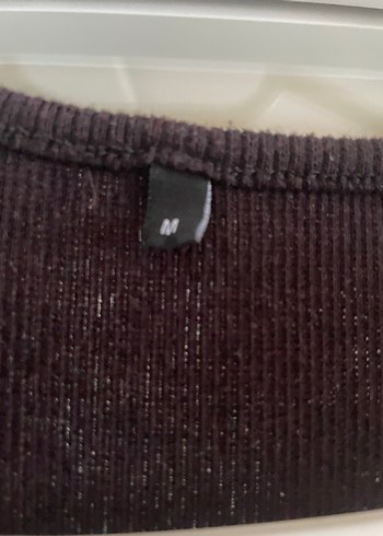 Kahverengi pamuklu V Yaka badi - Görsel 3