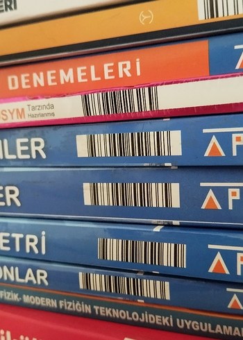 Sınav Hazırlık ders kitapları