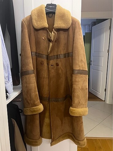 VINTAGE DERİ KABAN