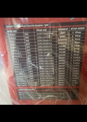 Raunt Üniversiteye Hazırlık Seti
