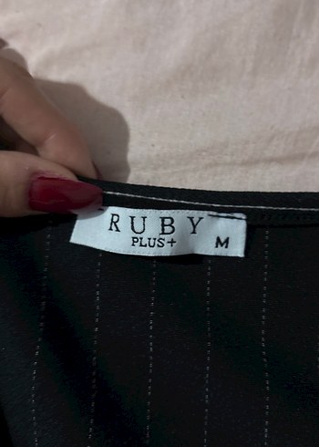 Düğmeli Siyah Çizgili Kolsuz Yelek - Görsel 3