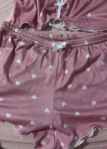 Pembe Mini Askılı Kadın Pijama Takımı - Görsel 3