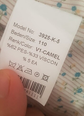5 Yaş Beden camel Renk Kız çocuk kaşe üst giyim