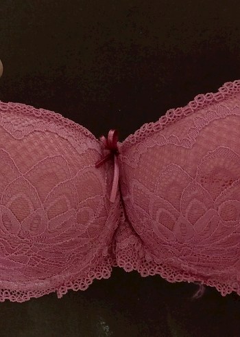 Pembe Dantel Bohem Vintage Sütyen - Görsel 2