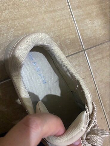 38 Beden ten rengi Renk Sneakers