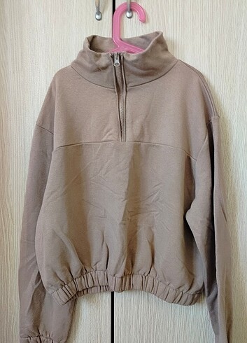 Bej renk sweatshirt