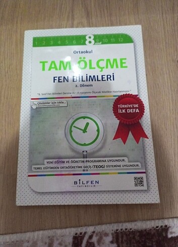Bilfen yayınları fen bilimleri kaynak kitap 