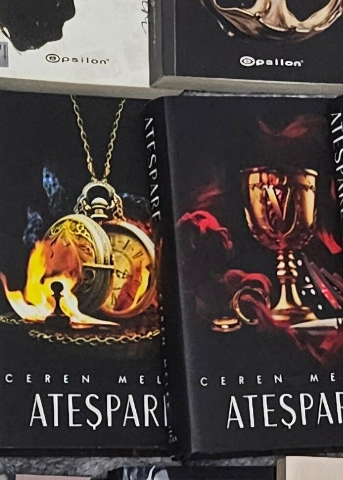 Ateşpare altılı kitap set içerisinde ayraç ve posterler vardir - Görsel 2