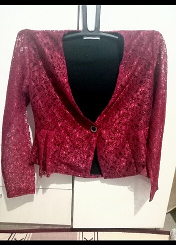 Diğer Dantelli bolero