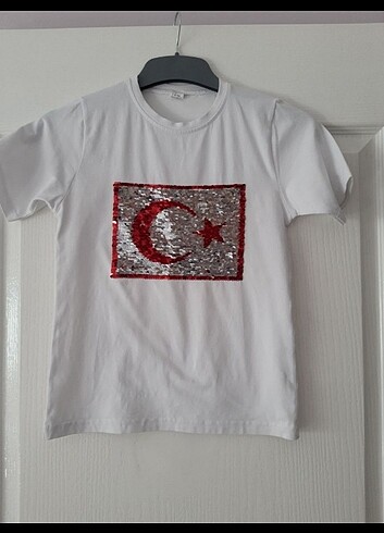 7 Yaş Beden beyaz Renk Lcwaikiki tshirt