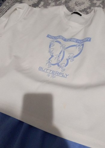 Mavi Pamuklu Midi Hamile Eteği - Görsel 5