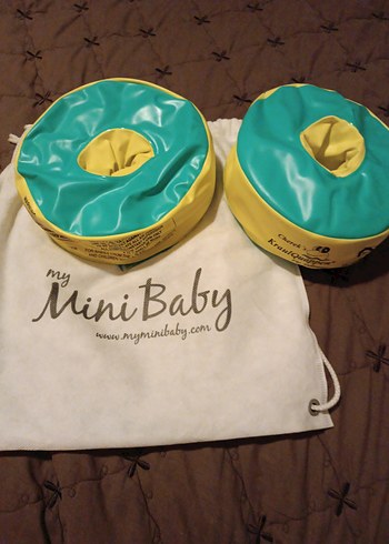 Diğer MiniBaby Sarı Pastel Bebek Kollukları