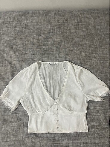 Stradivarius Pinterest beyaz bluz