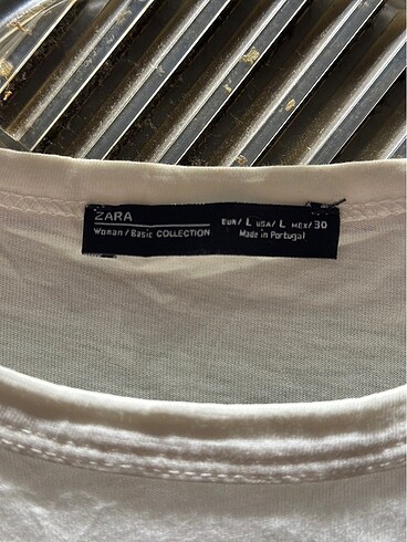 l Beden ZARA Baskılı Oversize Tshirt