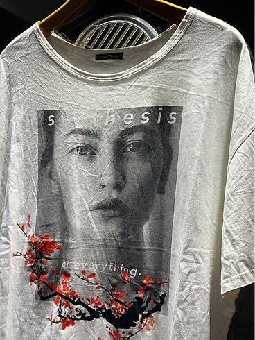 Zara ZARA Baskılı Oversize Tshirt