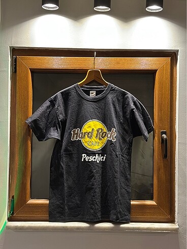 FRUİT LOOM Hard Rock Baskılı Oversize Tshirt