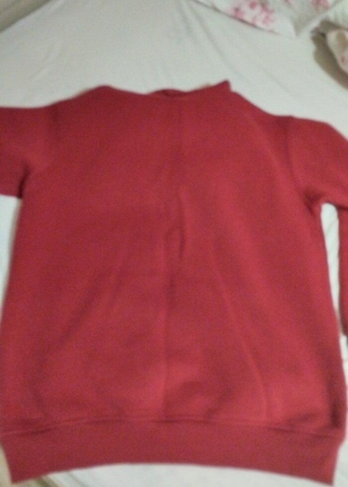 Bir takımın sweatshirt u ama hangi takım bir fikrim yok - Görsel 4