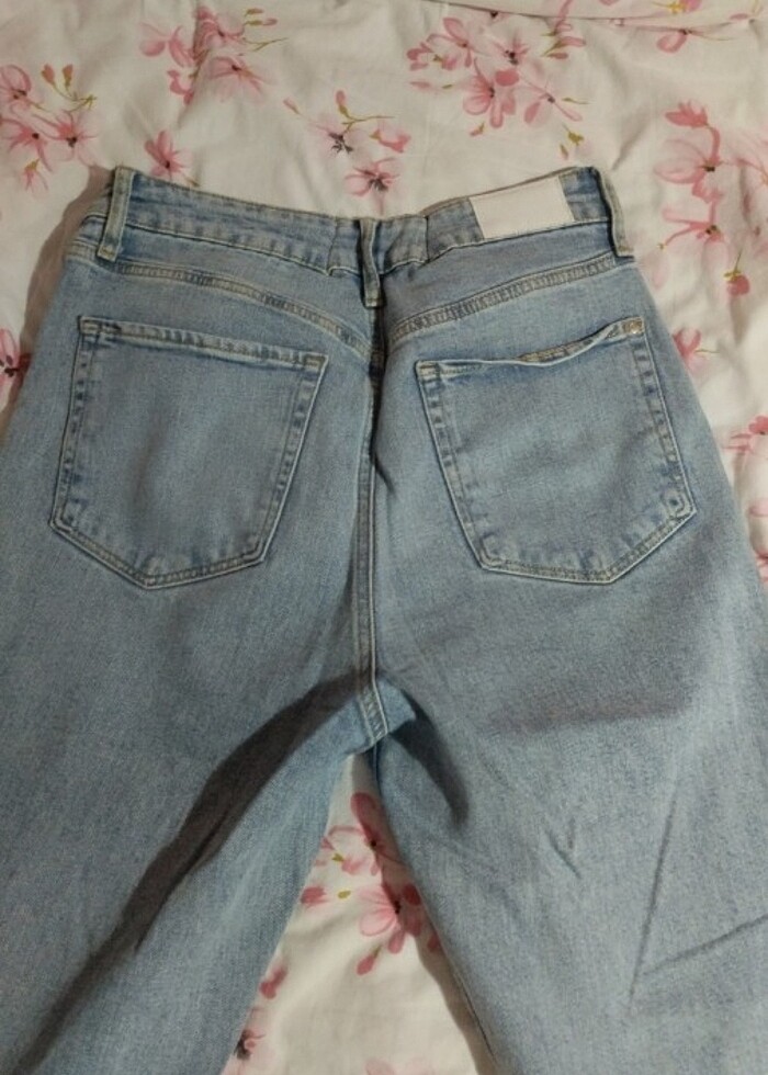 Mavi jean 29/29 beden mom model  - Görsel 3