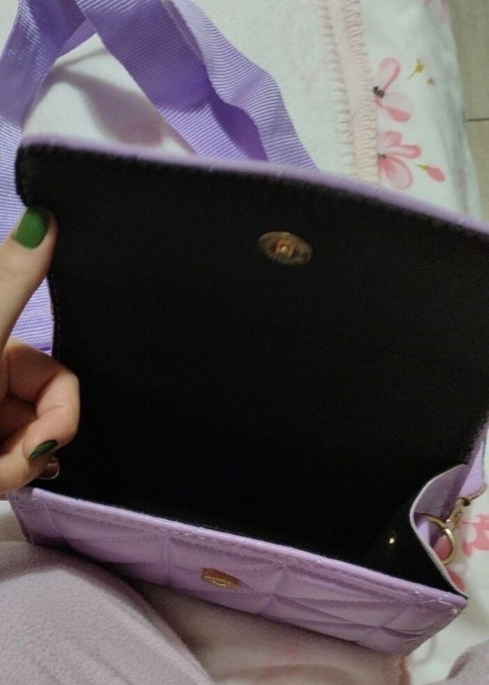 Lila çanta - Görsel 2