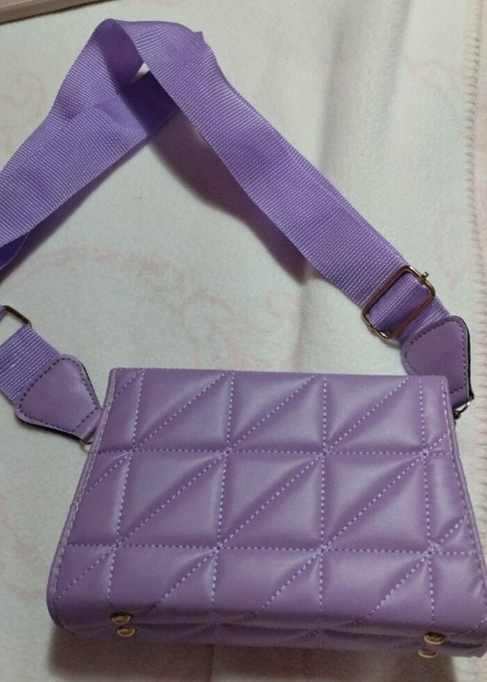 Lila çanta - Görsel 3