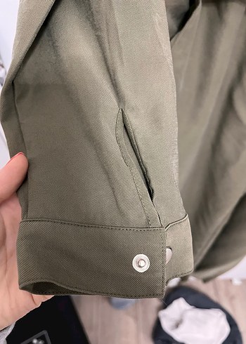 Kadın haki  Uzun Kemerli Tulum - Görsel 6