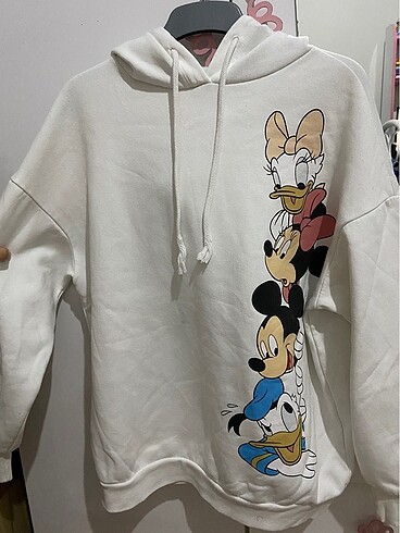 Genç kız disney baskılı sweat