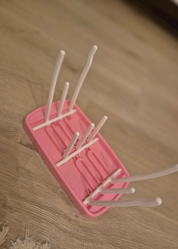 Pembe Bebek Biberon Kurutucu - Görsel 2