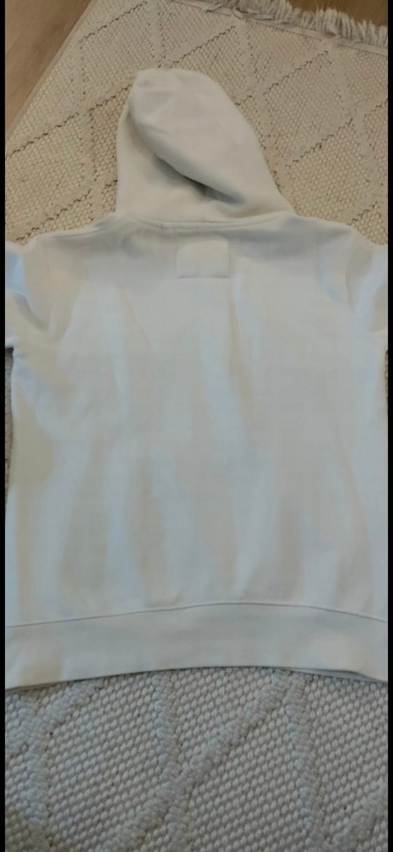 Beyaz Kapüşonlu Pull&Bear Sweatshirt - Görsel 2